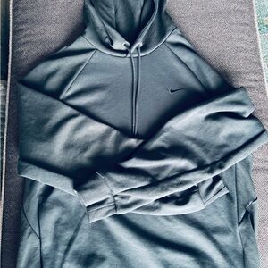 Nike Men's Dark Teal Hoodie Sweatshirt